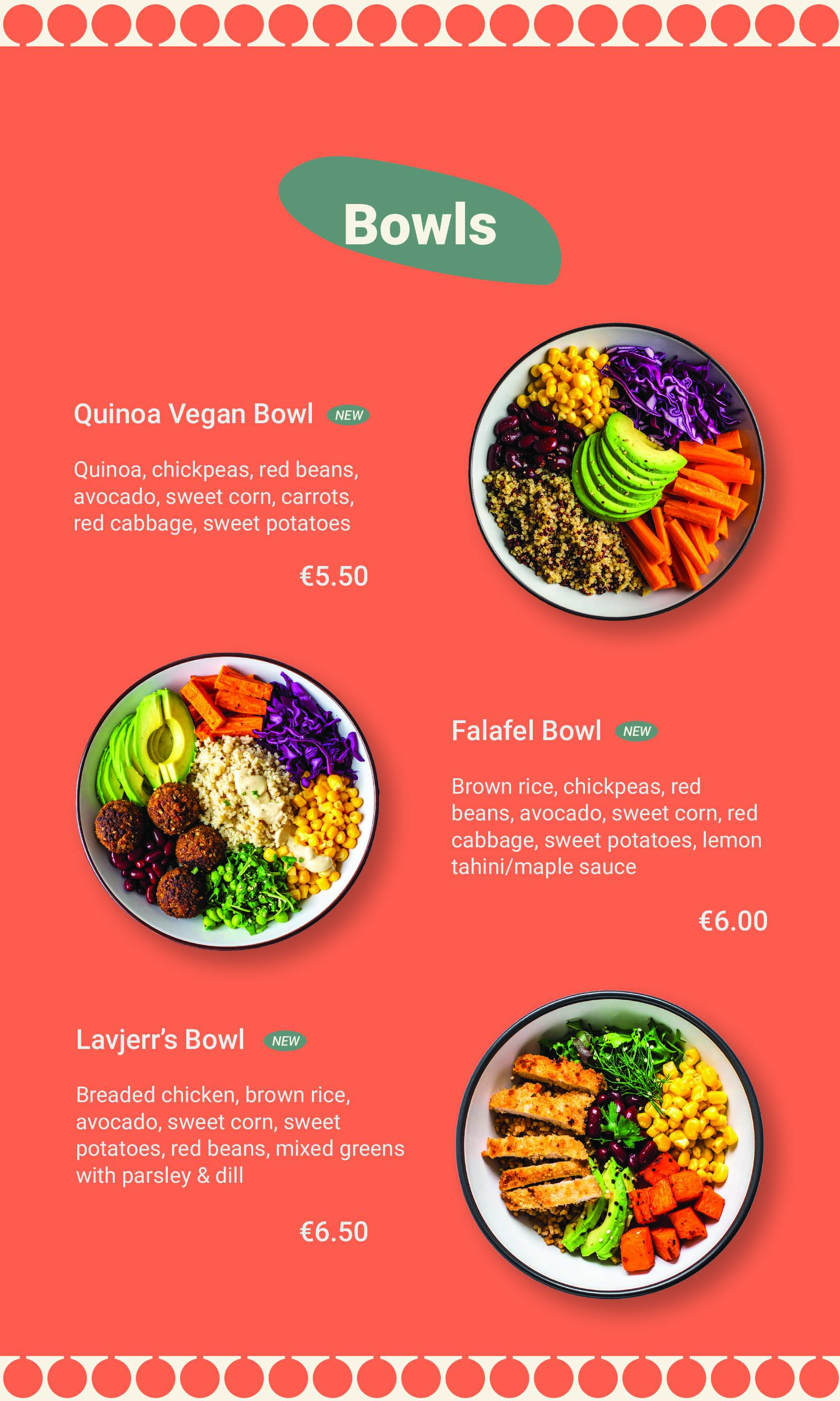 Menu 15