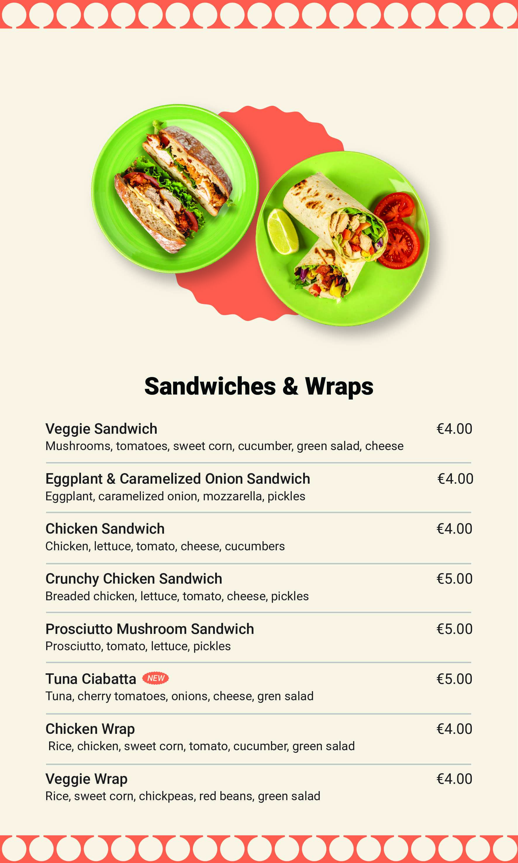 Menu 17