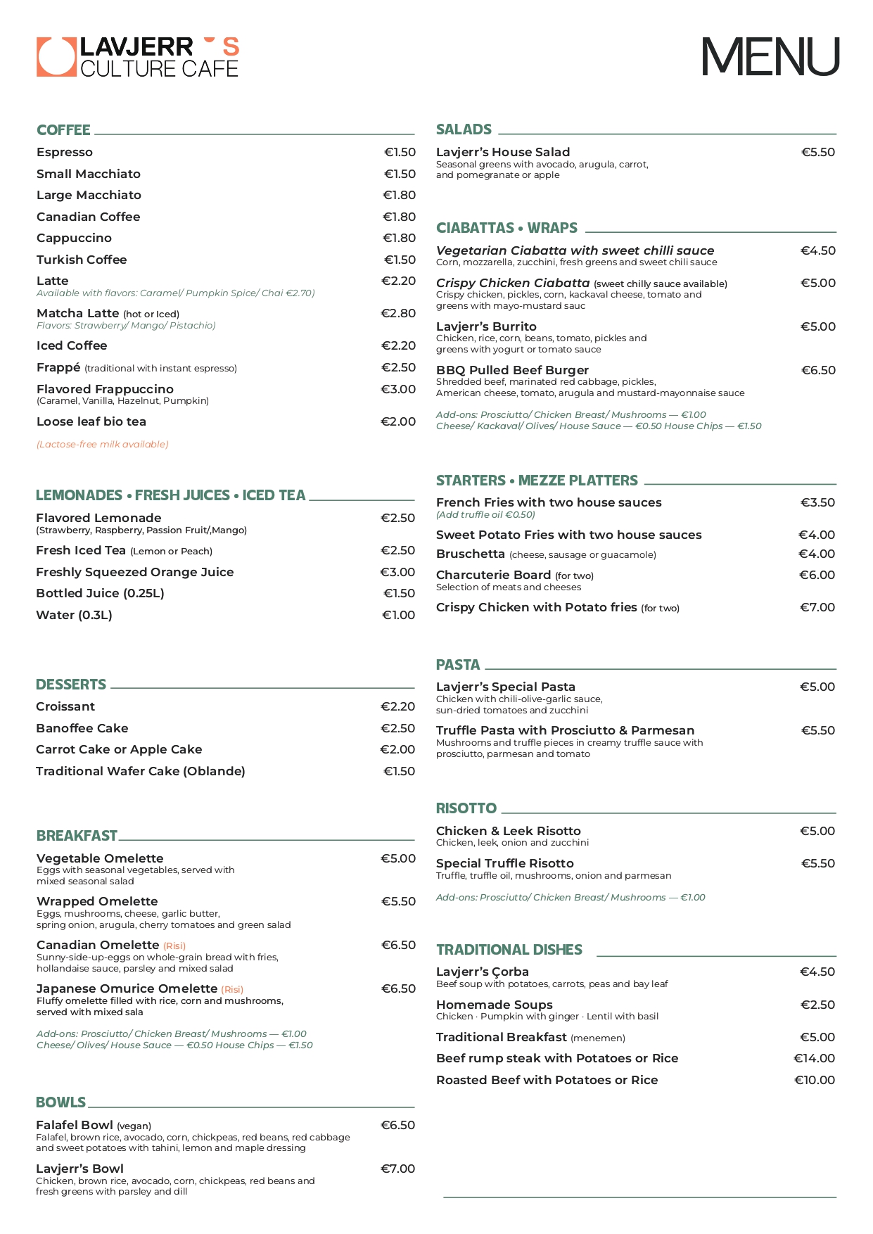 Menu 3